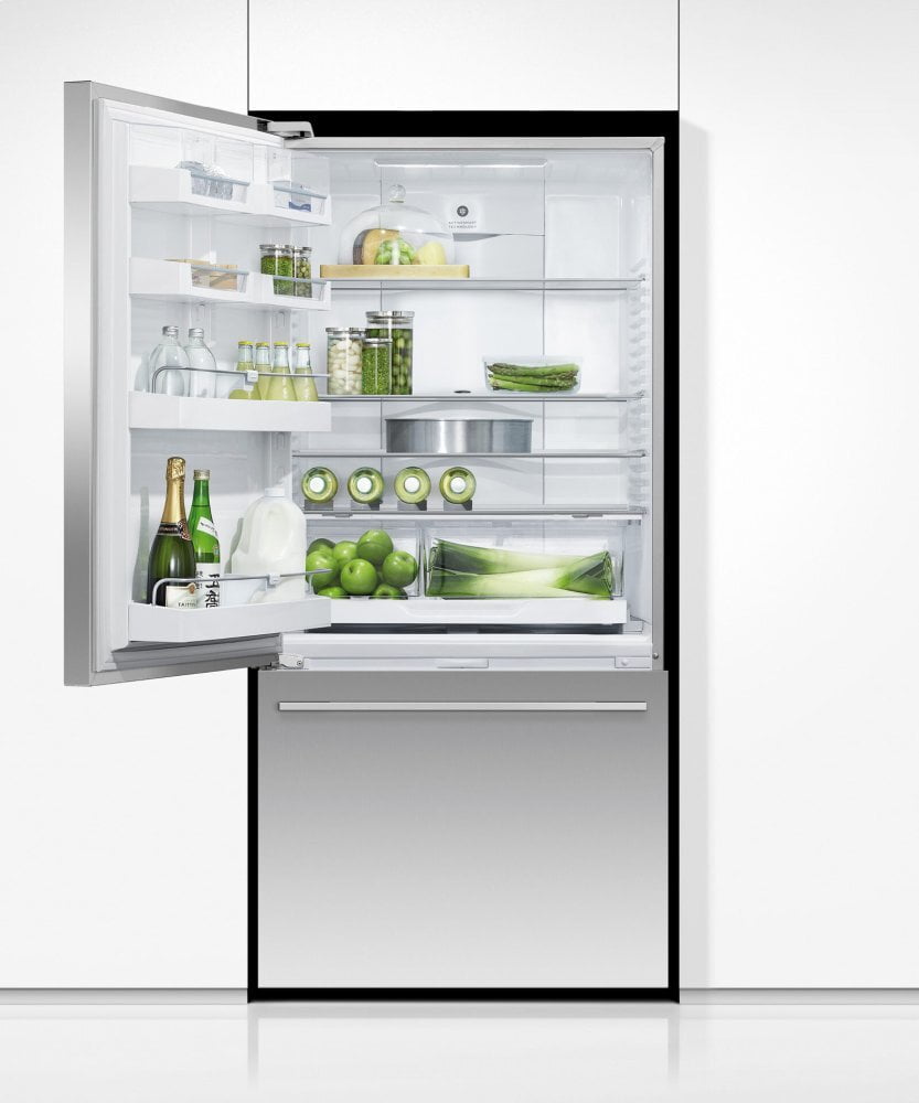 Fisher & Paykel RF170WDLJX5 Freestanding Refrigerator Freezer, 32", 17.1 Cu Ft, Ice