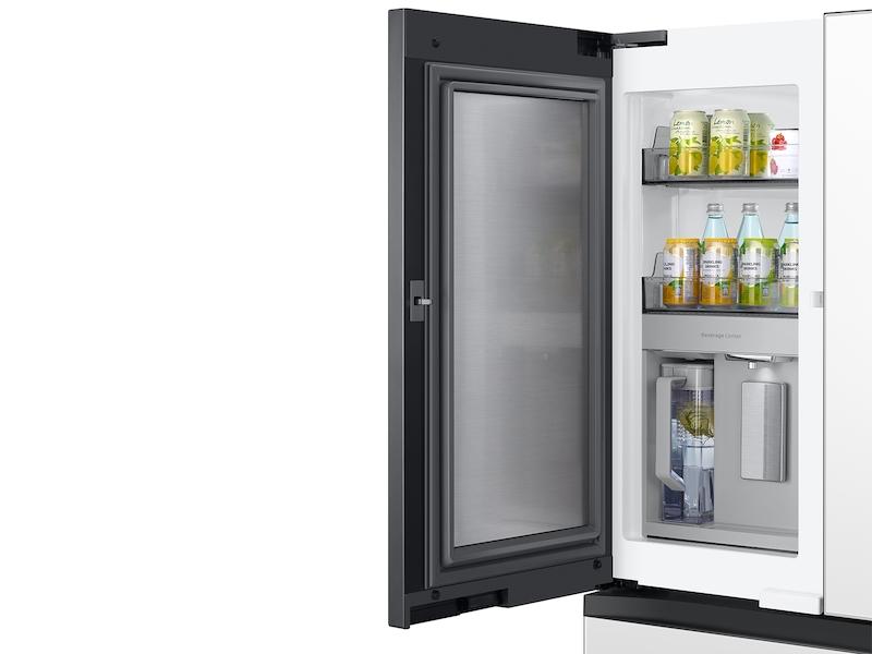 Samsung RF29BB890012 Bespoke 4-Door French Door Refrigerator (29 Cu. Ft.) With Family Hub&#8482; In White Glass