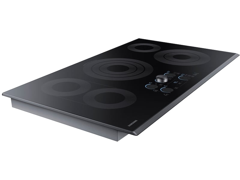 Samsung NZ36K7570RG 36" Electric Cooktop With Sync Elements In Black Stainless Steel