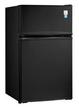 Avanti RA31B1B 3.1 Cf Two Door Counterhigh Refrigerator - Black