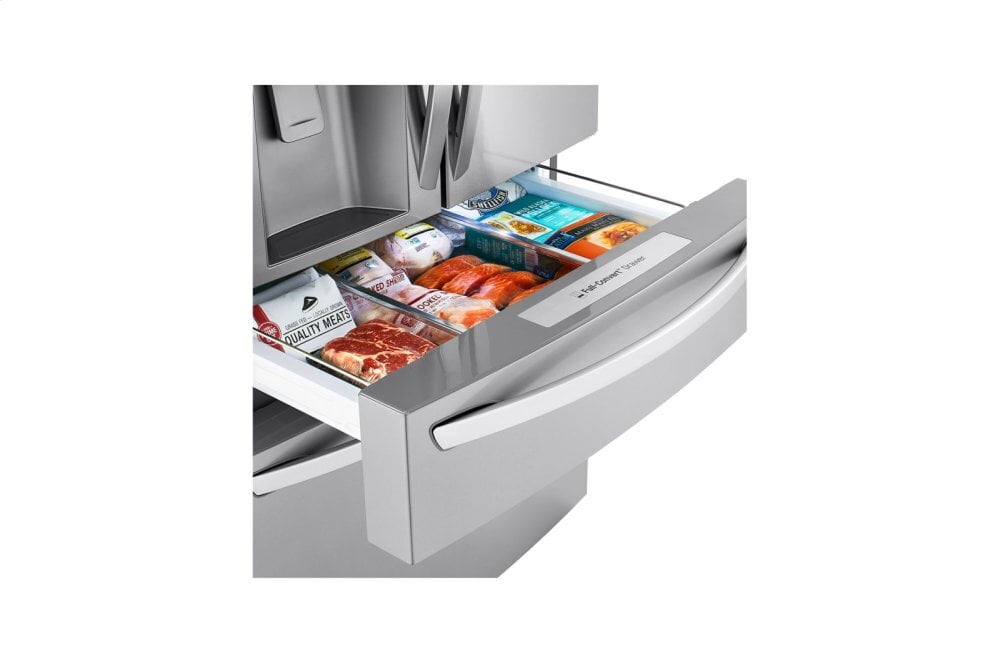 Lg LRMDC2306S 23 Cu. Ft. Smart Wi-Fi Enabled Counter-Depth Refrigerator With Craft Ice™ Maker