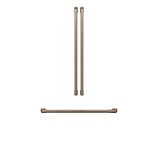 Cafe CXLB3H3PMBZ Café Refrigeration Handle Kit - Brushed Bronze