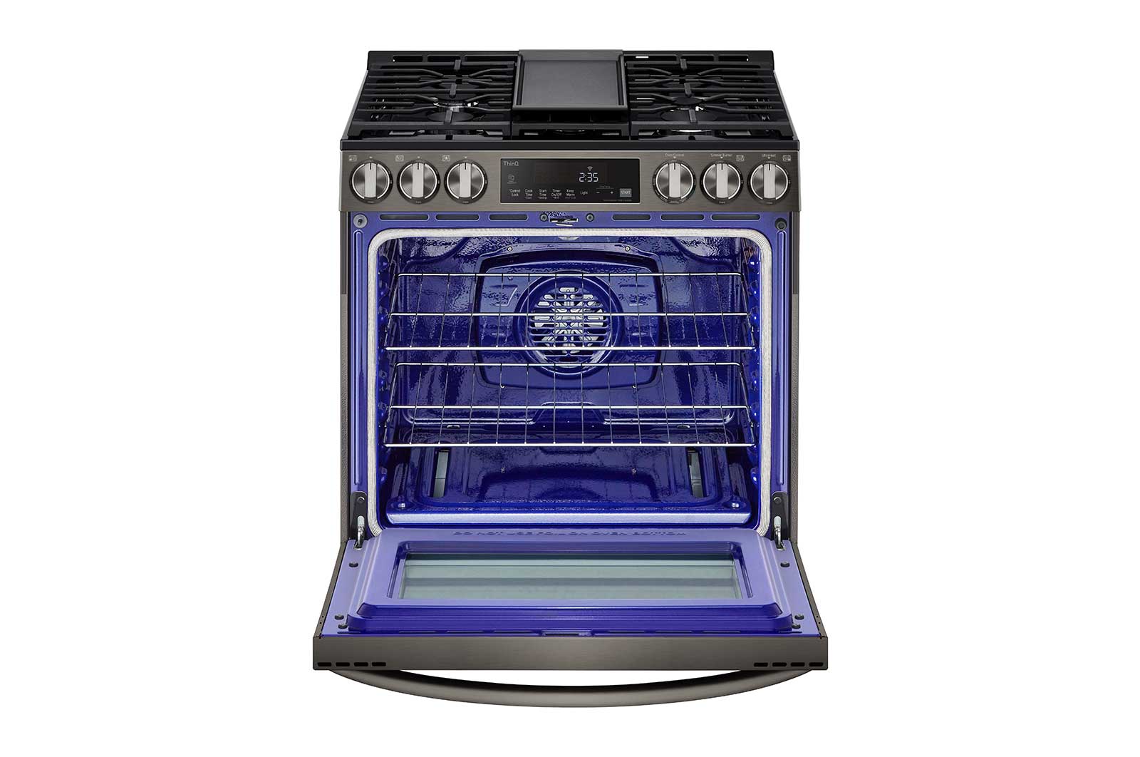 Lg LSGL5833D 5.8 Cu Ft. Smart Wi-Fi Enabled Fan Convection Gas Slide-In Range With Air Fry & Easyclean®