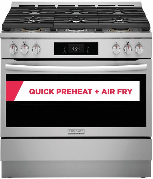 Frigidaire GCFG3661AF Frigidaire Gallery 36" Gas Range With Air Fry