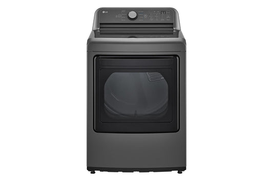 Lg DLE7150M 7.3 Cu. Ft. Top Load Energy Star Electric Dryer With Sensor Dry, Flowsense® & Clean Filter Indicators