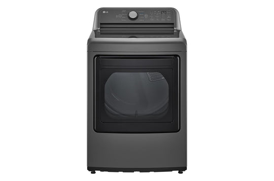Lg DLE7150M 7.3 Cu. Ft. Top Load Energy Star Electric Dryer With Sensor Dry, Flowsense® & Clean Filter Indicators