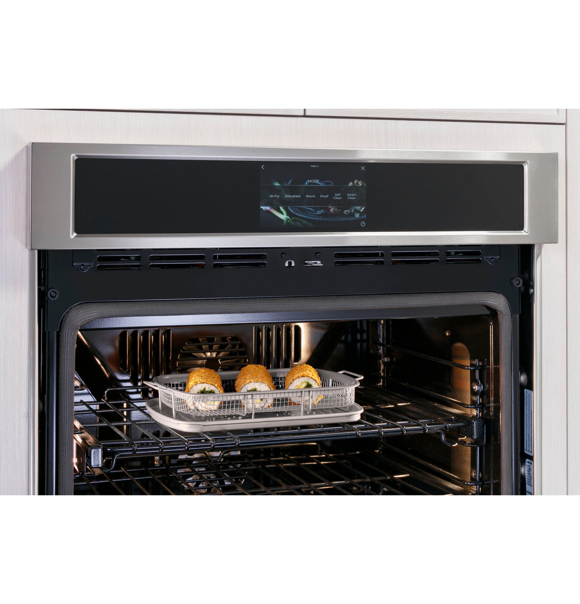 Monogram ZTSX1DPSNSS Monogram 30" Smart Electric Convection Single Wall Oven Statement Collection
