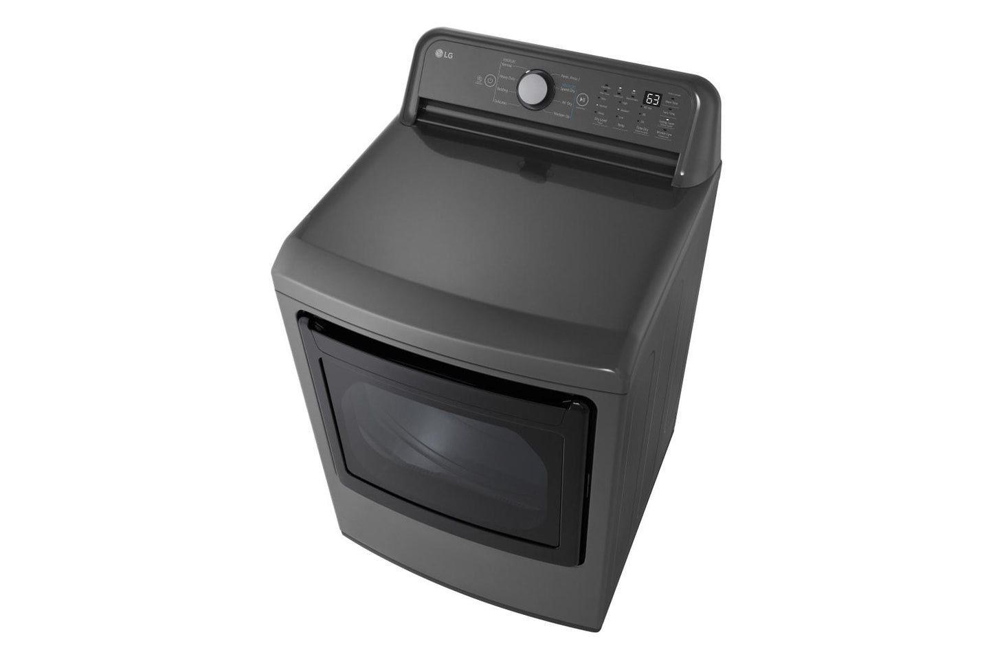 Lg DLG7151M 7.3 Cu. Ft. Top Load Energy Star Gas Dryer With Sensor Dry, Flowsense® & Clean Filter Indicators