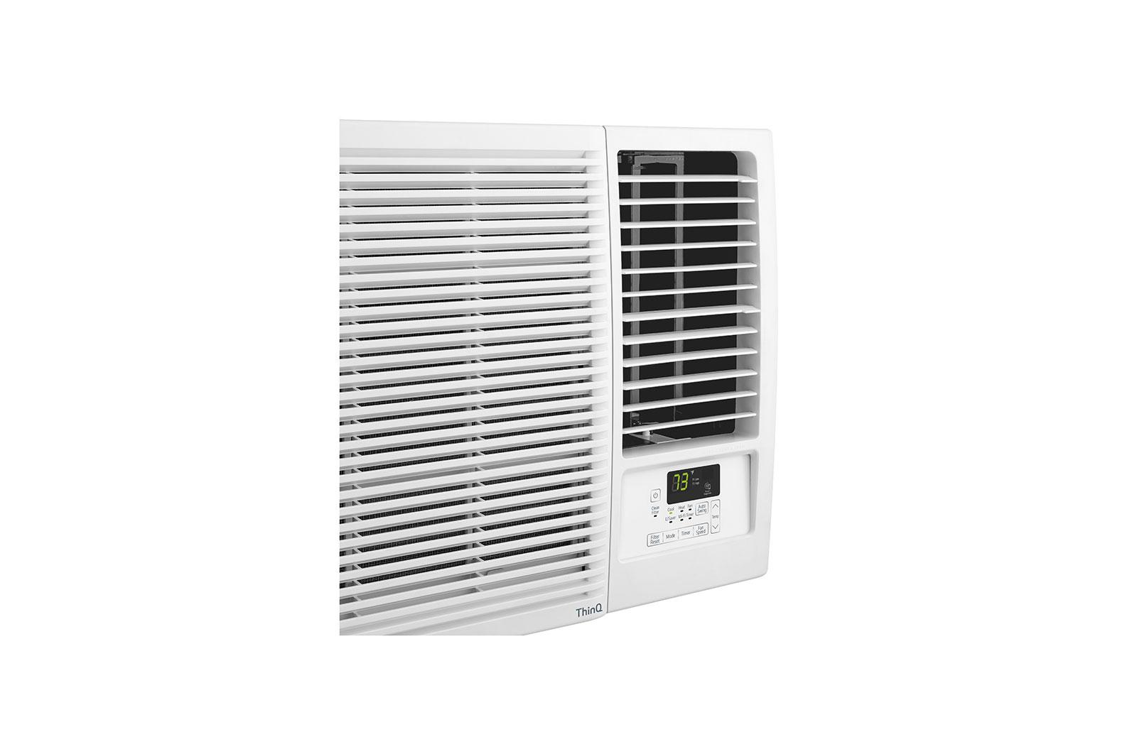 Lg LW1821HRSM 18,000 Btu Smart Wi-Fi Enabled Window Air Conditioner, Cooling & Heating