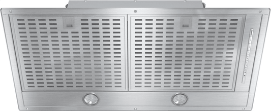 Miele DA2588SS Insert Ventilation Hood With Energy-Efficient Led Lighting And Backlit Controls For Easy Use.