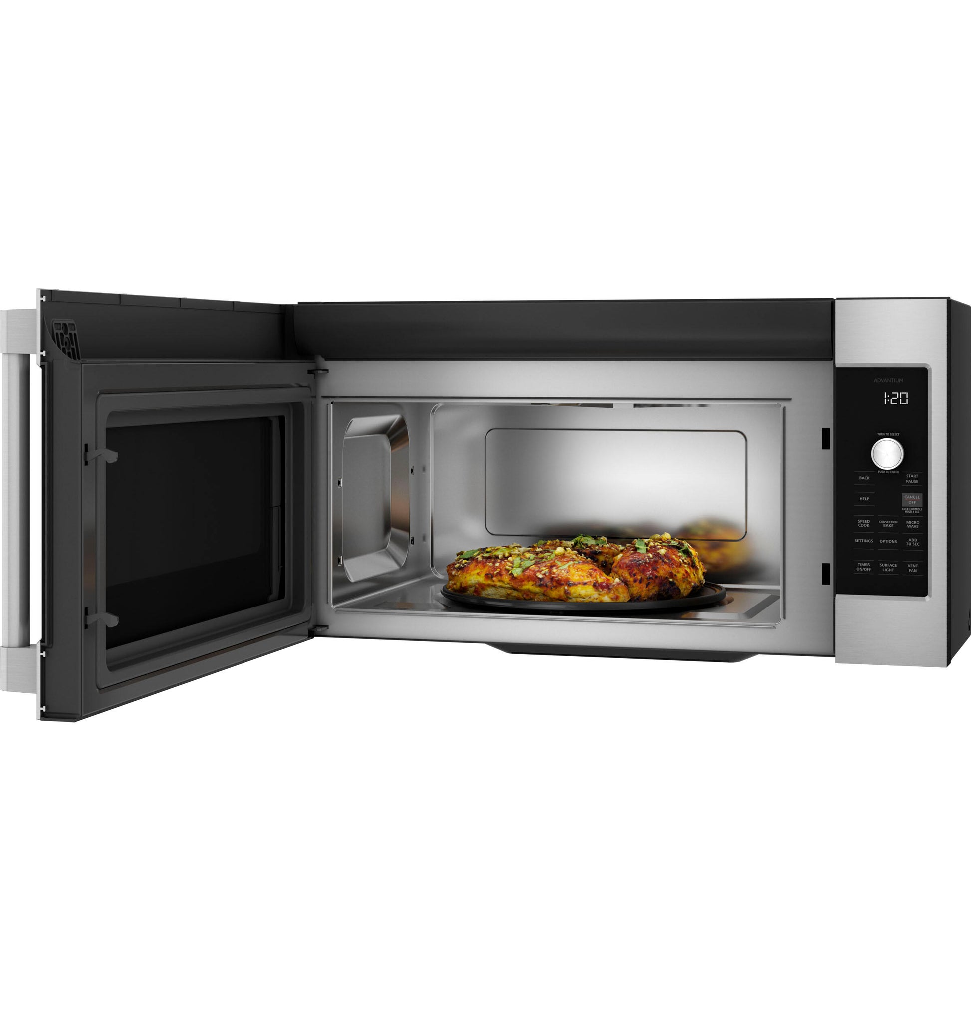 Monogram ZSA1202PSS Monogram Advantium® 120 Above-The-Cooktop Speedcooking Oven