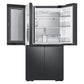 Samsung RF29A9671SG 29 Cu. Ft. Smart 4-Door Flex™ Refrigerator With Beverage Center And Dual Ice Maker In Black Stainless Steel