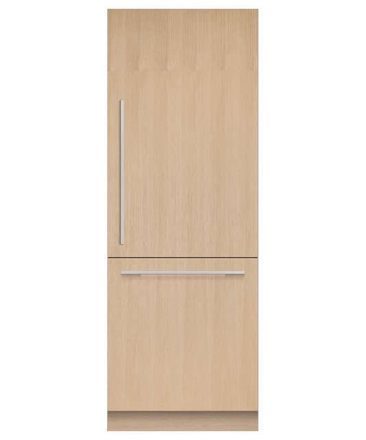 Fisher & Paykel RS3084WRU1 Integrated Refrigerator Freezer, 30", Ice & Water