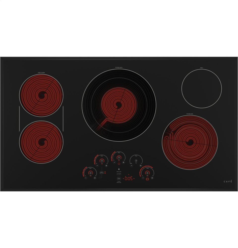 Cafe CEP90361NBB Café 36" Touch-Control Electric Cooktop