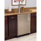 Marvel ML24BTP3LP Marvel Built-In Indoor Twin Tap Beer Dispenser - Solid Panel Overlay Ready Door - Integrated Left Hinge