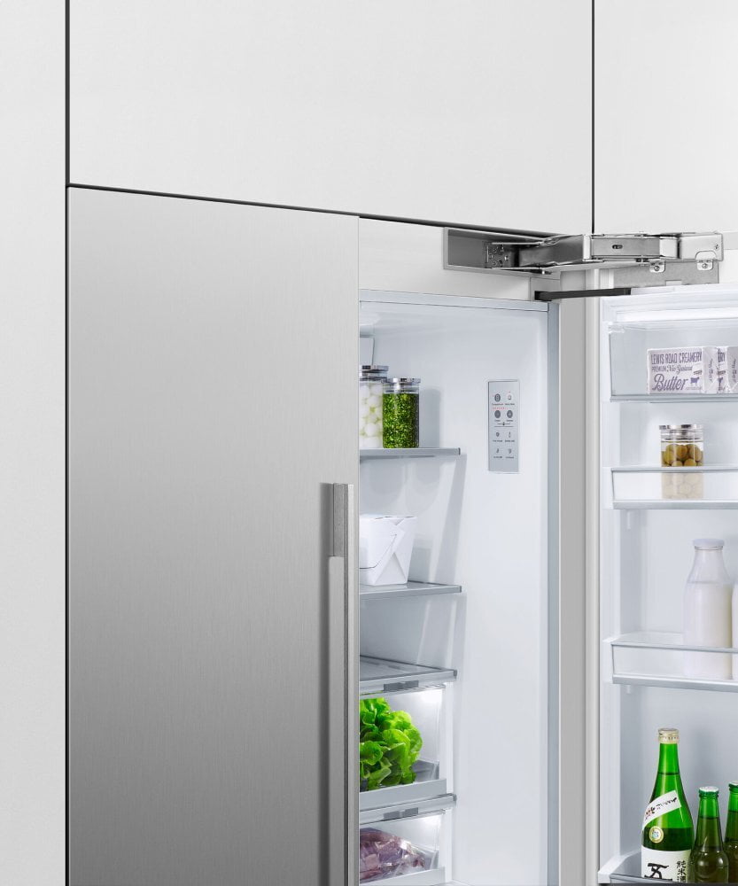 Fisher & Paykel RS36A80U1N Integrated French Door Refrigerator Freezer, 36", Ice & Water