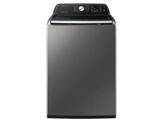 Samsung WA44A3405AP 4.4 Cu. Ft. Top Load Washer With Activewave™ Agitator And Active Waterjet In Platinum