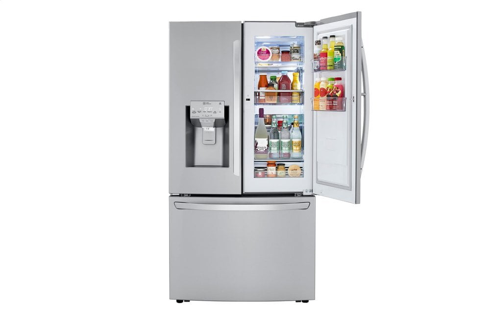 Lg LRFDC2406S 24 Cu. Ft. Smart Wi-Fi Enabled Door-In-Door® Counter-Depth Refrigerator With Craft Ice&#8482; Maker