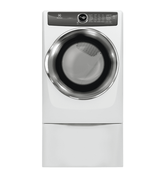 Electrolux EFME527UIW Front Load Perfect Steam™ Electric Dryer With Luxcare® Dry And Instant Refresh - 8.0 Cu. Ft.
