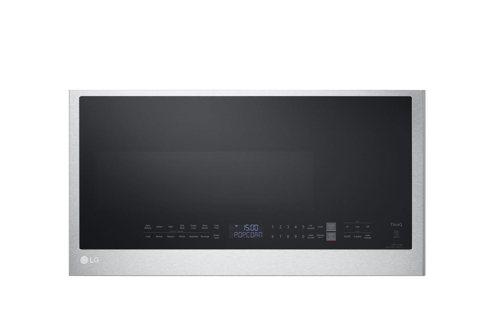 Lg MVEL2033F 2.0 Cu. Ft. Wi-Fi Enabled Over-The-Range Microwave Oven With Easyclean®