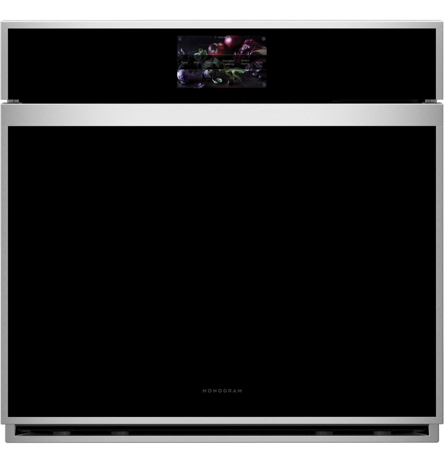 Monogram ZTSX1DSSNSS Monogram 30" Smart Electric Convection Single Wall Oven Minimalist Collection
