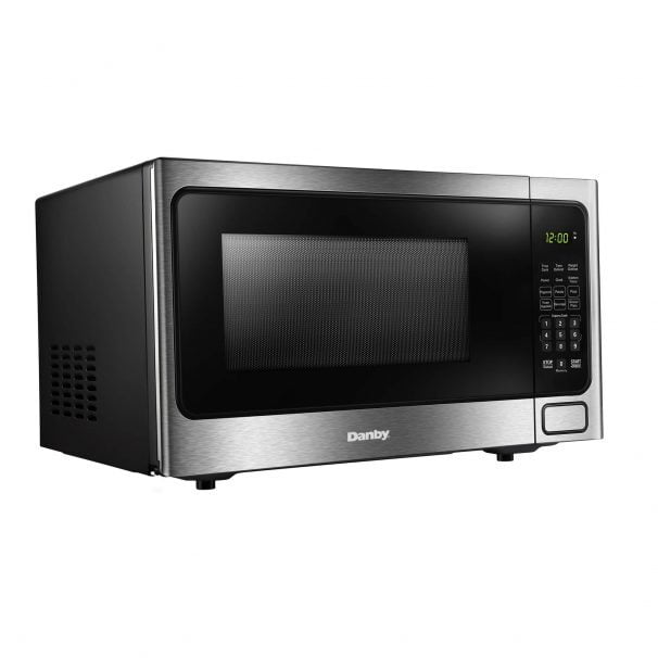 Danby DDMW1125BBS Danby Designer 1.1 Cuft Microwave With Stainless Steel Front