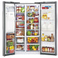 Lg LSXC22426S 22 Cu. Ft. Smart Wi-Fi Enabled Side-By-Side Counter-Depth Refrigerator