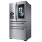 Samsung RF22NPEDBSR 22 Cu. Ft. Family Hub™ Counter Depth 4-Door French Door Refrigerator In Stainless Steel
