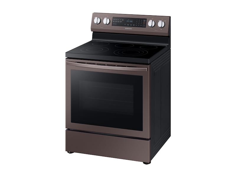 Samsung NE59R6631ST 5.9 Cu. Ft. Freestanding Electric Range With True Convection In Tuscan Stainless Steel