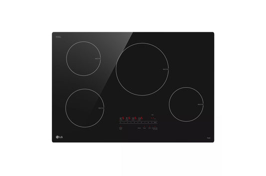 Lg CBIS3618BE Lg Studio 36" Induction Cooktop With 5 Burners And Flex Cooking Zone