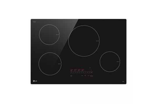 Lg CBIS3618BE Lg Studio 36" Induction Cooktop With 5 Burners And Flex Cooking Zone