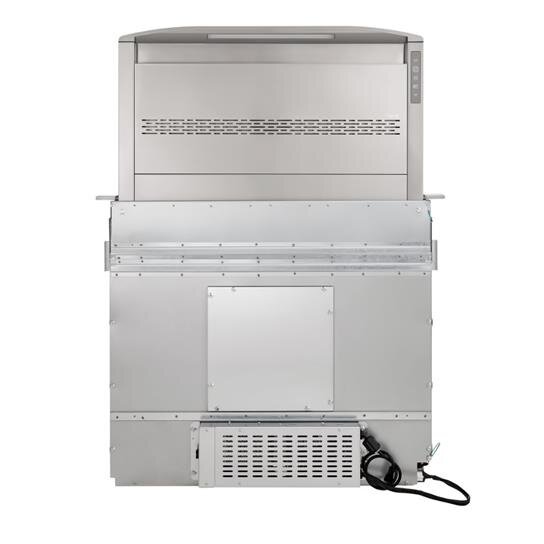 Best Range Hoods D49M30SB Cattura Downdraft Ventilator - 30" Stainless Steel 650 Max Cfm To 1650 Max Cfm