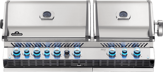 Napoleon Bbq BIPRO825RBINSS3 Built-In Prestige Pro 825 Rbi Infrared Bottom & Rear Burners , Stainless Steel , Natural Gas