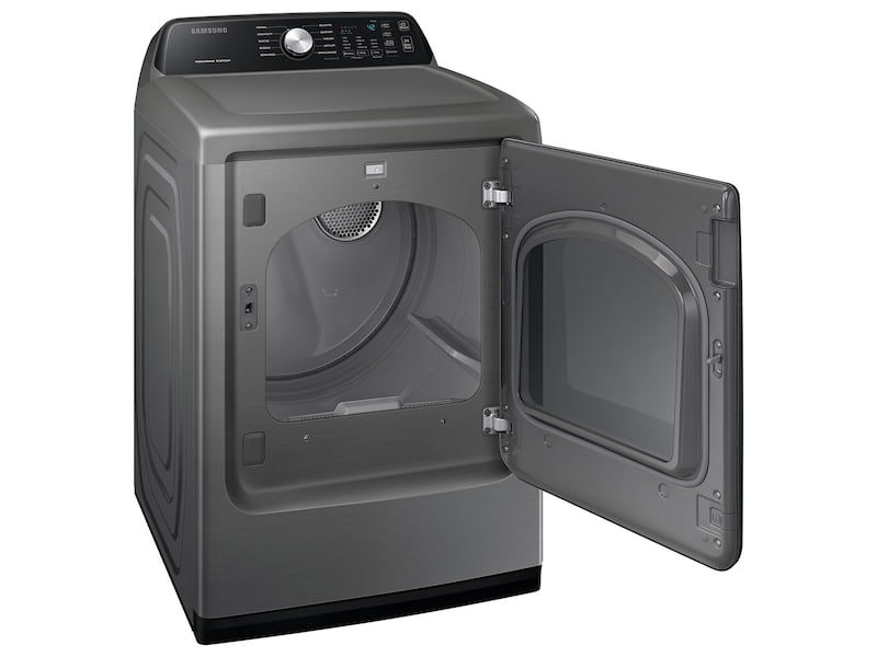 Samsung DVG45T3400P 7.4 Cu. Ft. Gas Dryer With Sensor Dry In Platinum