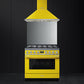 Smeg CPF36UGMYW Portofino Pro-Style Dual Fuel Range, Yellow, 36