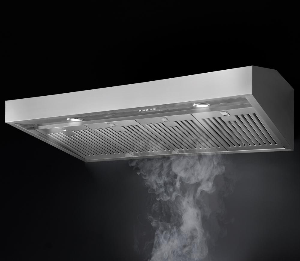 Forzacucina FH4818 48 Inch Professional Wall Mounted Range Hood, 18 Inches Tall