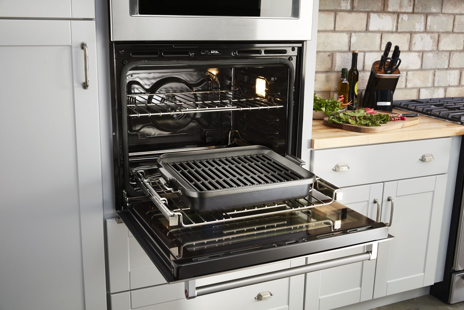 KOCE900HSS by KitchenAid - Smart Oven+ 30 Combination Oven with