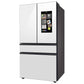 Samsung RF29BB890012 Bespoke 4-Door French Door Refrigerator (29 Cu. Ft.) With Family Hub™ In White Glass