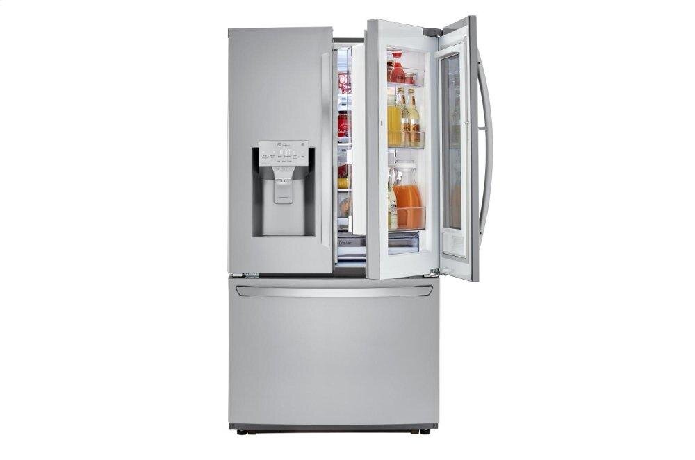 Lg LFXC22596S 22 Cu. Ft. Smart Wi-Fi Enabled Instaview™ Door-In-Door® Counter-Depth Refrigerator