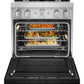 Kitchenaid KFDC500JBK Kitchenaid® 30'' Smart Commercial-Style Dual Fuel Range With 4 Burners - Imperial Black