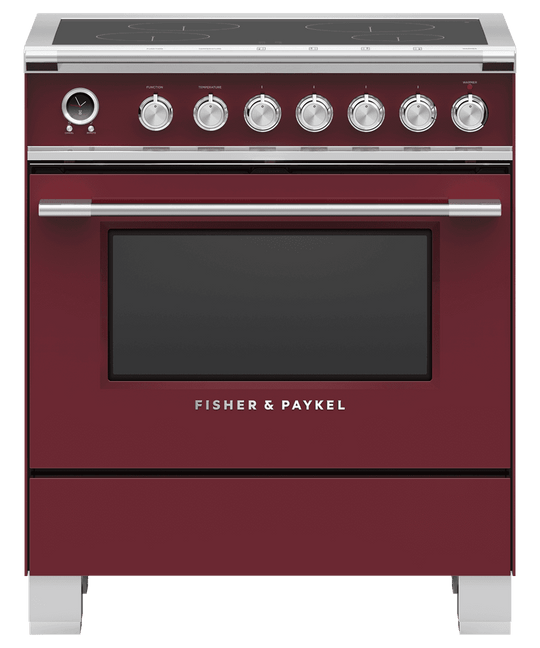 Fisher & Paykel OR30SCI6R1 Induction Range, 30", 4 Zones, Self-Cleaning