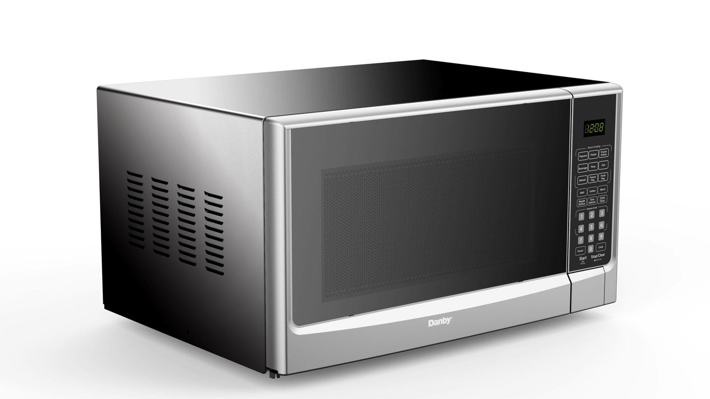 Danby DDMW014401G1 Danby Designer 1.4 Cu Ft Sensor Microwave - Stainless Steel