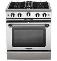 Capital MCOR304 Culinarian 30" Gas Manual Clean Range