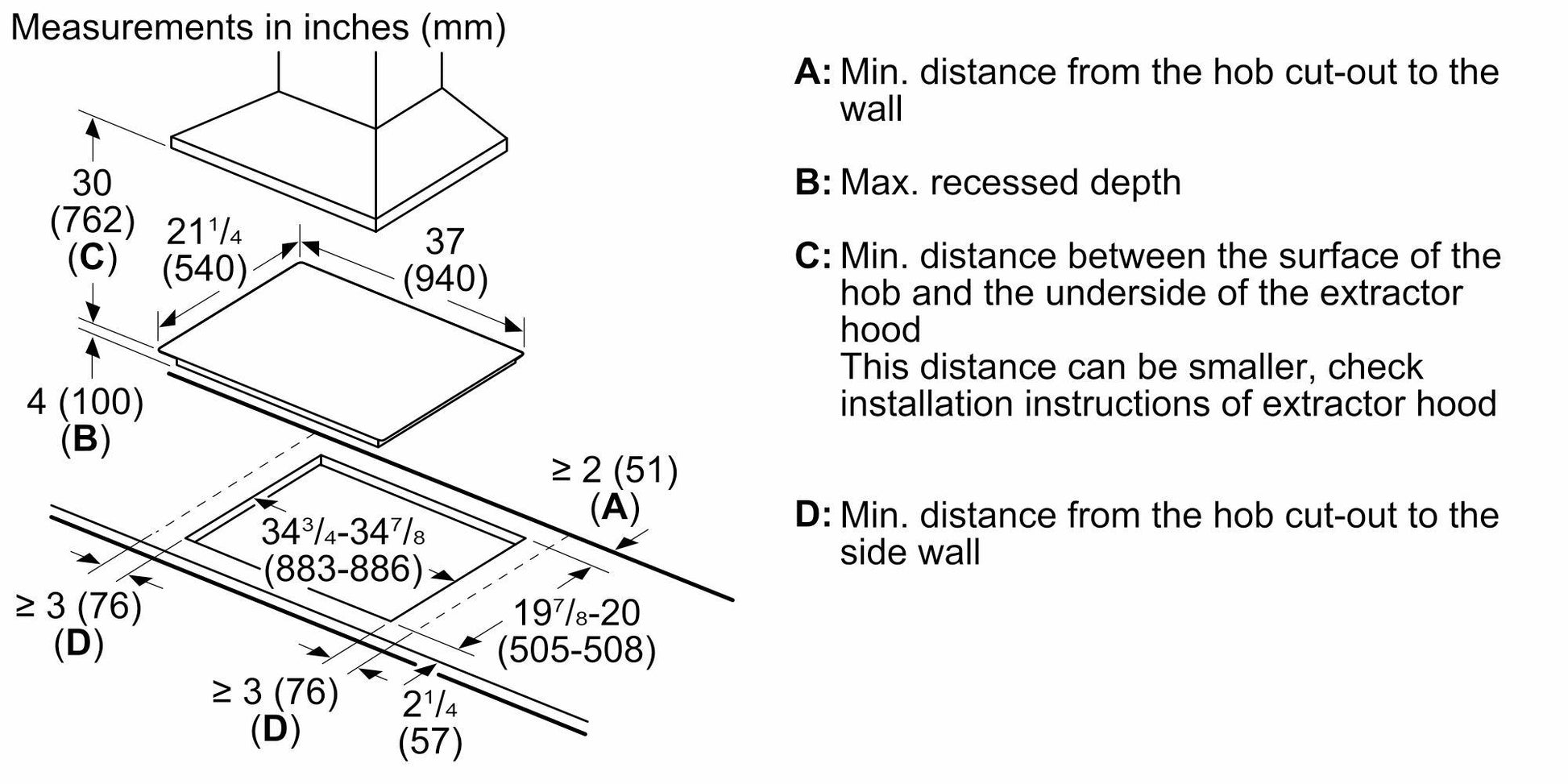 Thermador CET366YB Touch Control Electric Cooktop 36'' Black, Surface Mount With Frame Cet366Yb