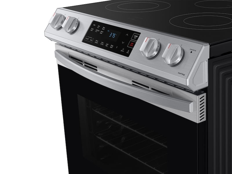 Samsung NE63T8111SS 6.3 Cu Ft. Front Control Slide-In Electric Range With Wi-Fi In Stainless Steel