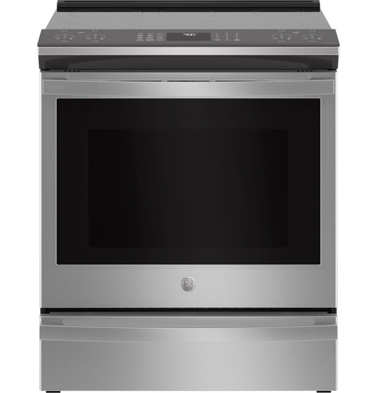Ge Appliances PHS930YPFS Ge Profile&#8482; 30" Smart Slide-In Fingerprint Resistant Front-Control Induction And Convection Range With No Preheat Air Fry