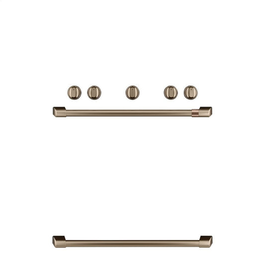 Cafe CXFSGHKPMBZ Café Freestanding Gas Knobs And Handles - Brushed Bronze