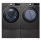 Lg DLEX4200B 7.4 Cu. Ft. Ultra Large Capacity Smart Wi-Fi Enabled Front Load Electric Dryer With Turbosteam™ And Built-In Intelligence
