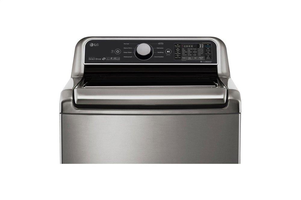 Lg WT7300CV 5.0 Cu.Ft. Smart Wi-Fi Enabled Top Load Washer With Turbowash3D&#8482; Technology