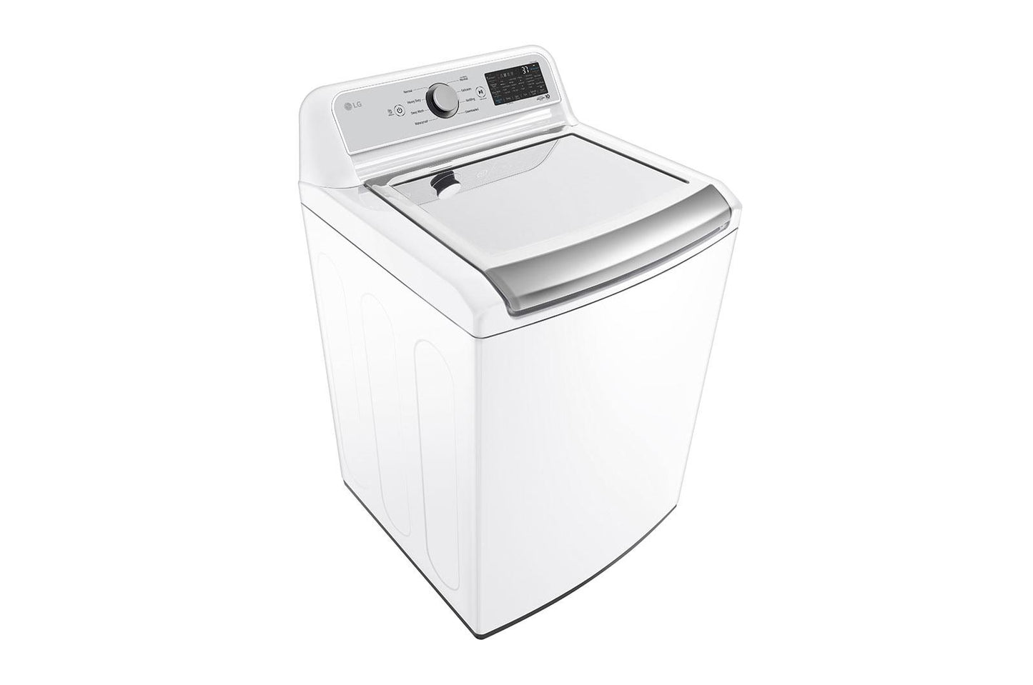 Lg WT7405CW 5.3 Cu.Ft. Mega Capacity Smart Wi-Fi Enabled Top Load Washer With 4-Way&#8482; Agitator & Turbowash3D&#8482; Technology